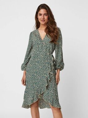 vero moda green sequin dress Vero Moda Cocktail dress / Party dress - green - (Pre-owned)